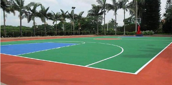 邹城塑胶篮球场